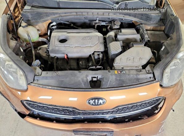 KNDPNCAC1H7117938 2017 KIA SPORTAGE Коричневый 