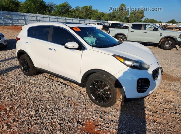 KNDPNCAC1J7451456 2018 KIA SPORTAGE White Передня права чверть