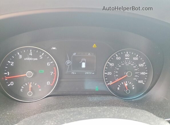 KNDPNCAC1K7514265 2019 KIA SPORTAGE Серебряный Вид щитка приборов
