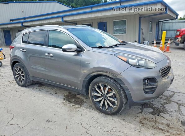 KNDPNCAC3H7069763 2017 KIA SPORTAGE Gray Delantero derecho
