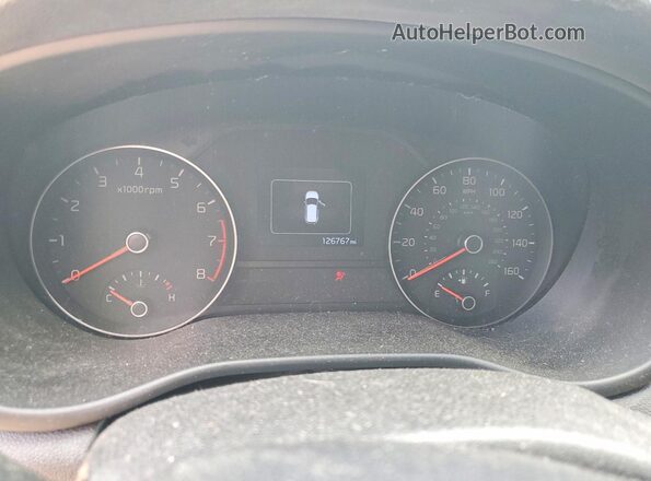 KNDPNCAC3H7069763 2017 KIA SPORTAGE Gray Vista del cuadro de instrumentos