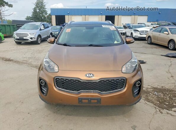 KNDPNCAC3H7146745 2017 KIA SPORTAGE Brown Vista frontal