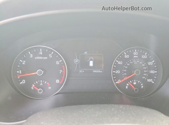 KNDPNCAC3H7146745 2017 KIA SPORTAGE Brown Vista del cuadro de instrumentos