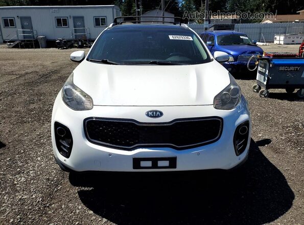 KNDPNCAC4H7074535 2017 KIA SPORTAGE White წინა ხედი