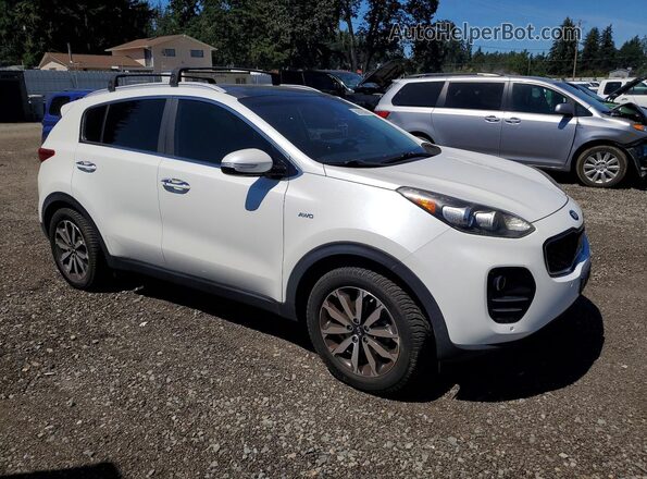 KNDPNCAC4H7074535 2017 KIA SPORTAGE White წინა მარჯვენა