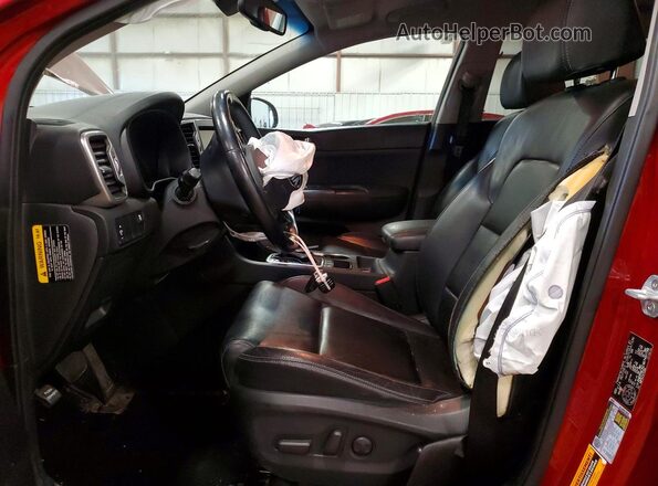 KNDPNCAC4K7497798 2019 KIA SPORTAGE Red Vista interior delantera