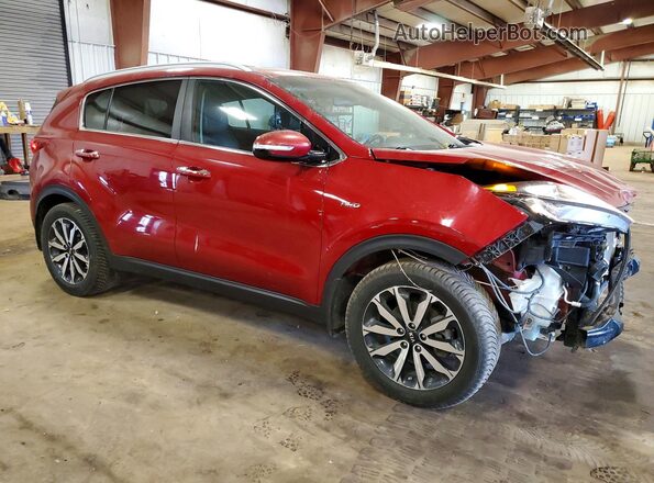 KNDPNCAC4K7497798 2019 KIA SPORTAGE Red Delantero derecho