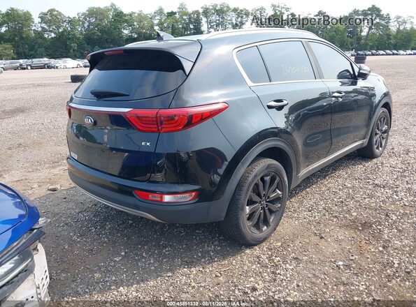 KNDPNCAC4K7562973 2019 KIA SPORTAGE Black Trasero derecho