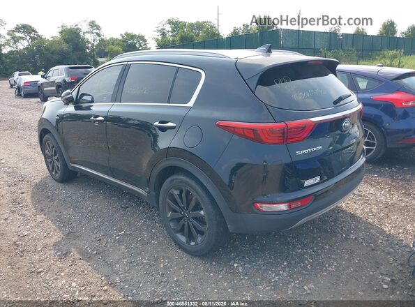 KNDPNCAC4K7562973 2019 KIA SPORTAGE Black Trasero izquierdo