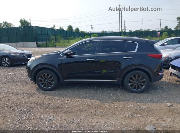 KNDPNCAC4K7562973 2019 KIA SPORTAGE Black Vista interior trasera
