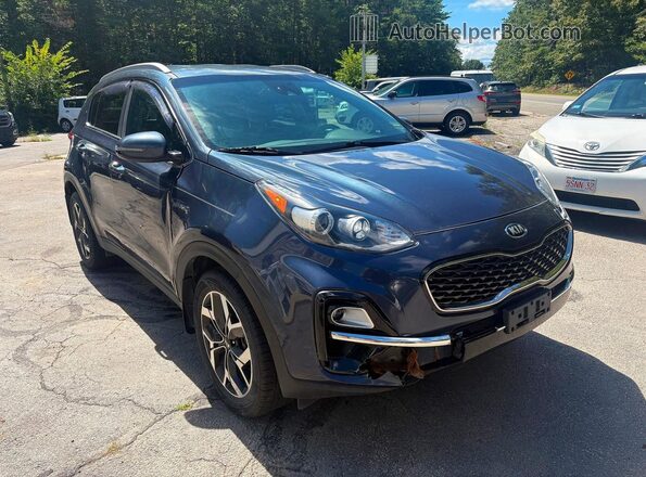 KNDPNCAC4L7688249 2020 KIA SPORTAGE Blue Հետևի ձախ
