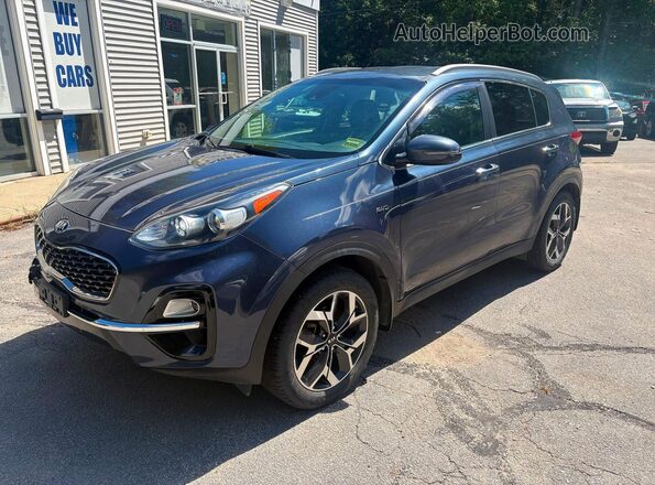 KNDPNCAC4L7688249 2020 KIA SPORTAGE Blue Դիմացի տեսք