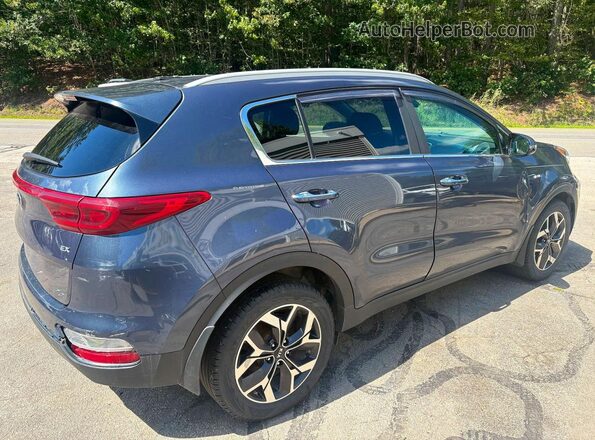 KNDPNCAC4L7688249 2020 KIA SPORTAGE Blue Շարժիչի բաժամունքի տեսք