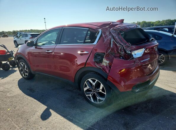 KNDPNCAC4L7767159 2020 KIA SPORTAGE Red Հետևի ձախ