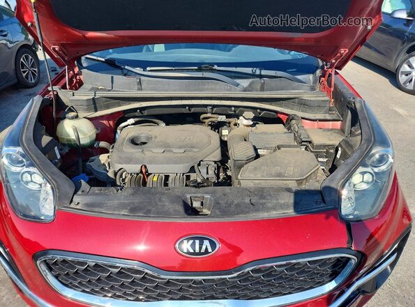 KNDPNCAC4L7767159 2020 KIA SPORTAGE Red Շարժիչի բաժամունքի տեսք