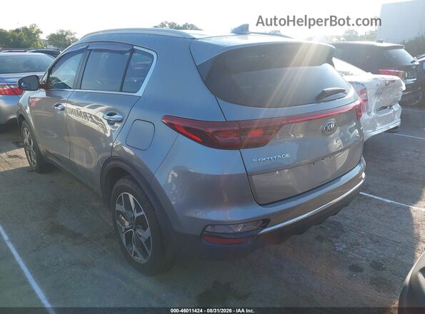 KNDPNCAC4L7773138 2020 KIA SPORTAGE Silver Trasero izquierdo