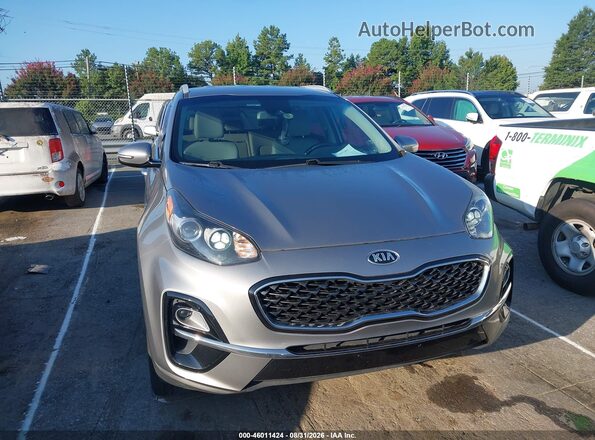 KNDPNCAC4L7773138 2020 KIA SPORTAGE Silver Vista del cuadro de instrumentos