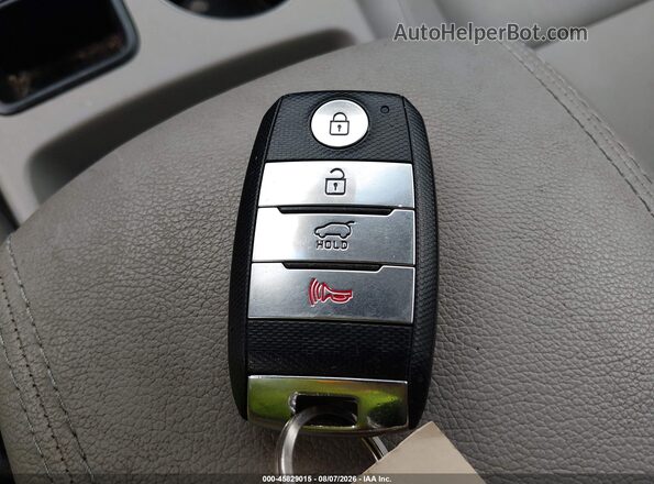 KNDPNCAC5H7198507 2017 KIA SPORTAGE Синий Вид панели приборов