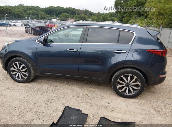 KNDPNCAC5H7198507 2017 KIA SPORTAGE Синий Панорамный вид салона 360°