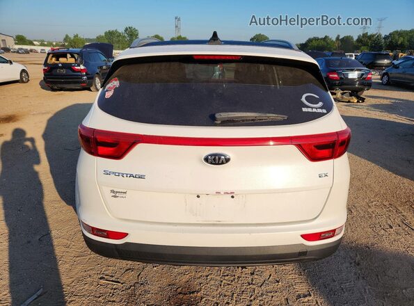 KNDPNCAC5H7220988 2017 KIA SPORTAGE White Vista trasera