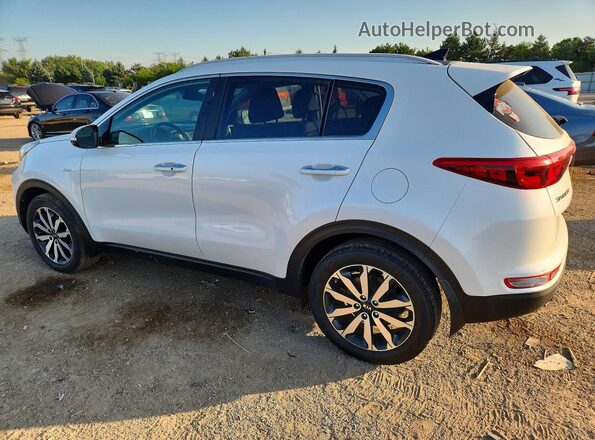 KNDPNCAC5H7220988 2017 KIA SPORTAGE White Trasero izquierdo