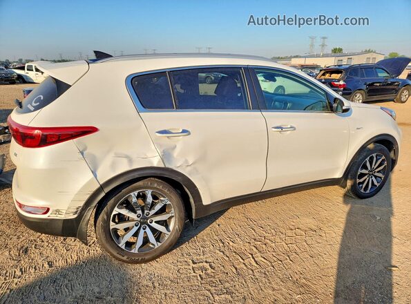 KNDPNCAC5H7220988 2017 KIA SPORTAGE White Trasero derecho