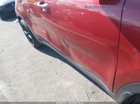 KNDPNCAC5H7275795 2017 KIA SPORTAGE Red Widok z przodu