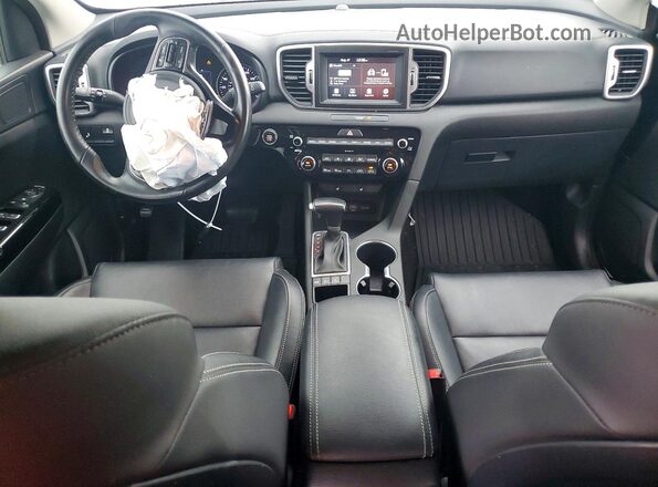 KNDPNCAC5K7548015 2019 KIA SPORTAGE White წინა პანელის ხედი