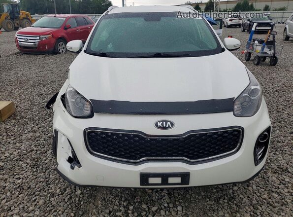 KNDPNCAC5K7548015 2019 KIA SPORTAGE White წინა ხედი