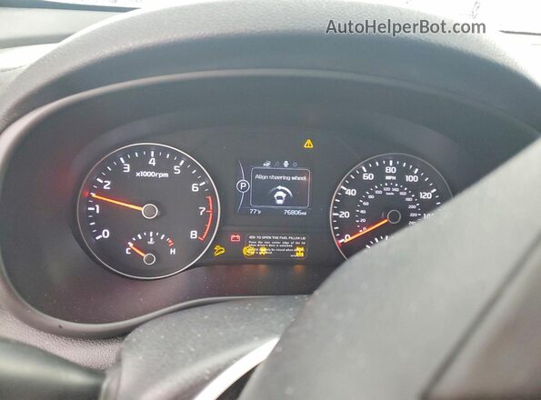 KNDPNCAC5K7548015 2019 KIA SPORTAGE White ხელსაწყოთა პანელის ხედი
