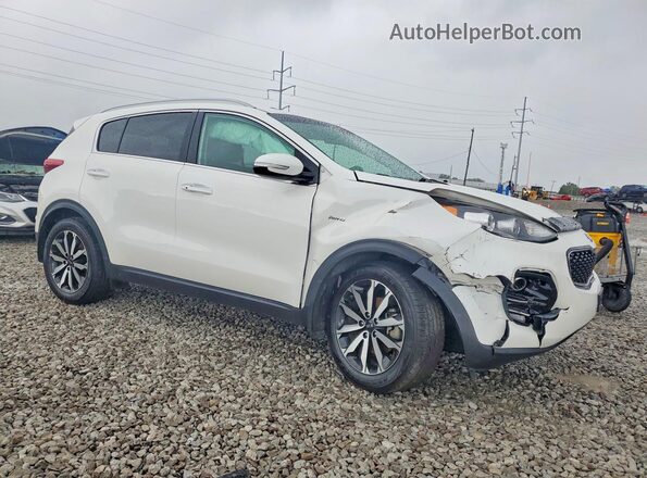 KNDPNCAC5K7548015 2019 KIA SPORTAGE White წინა მარჯვენა