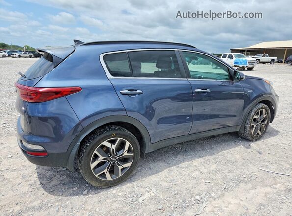 KNDPNCAC5M7868809 2021 KIA SPORTAGE Blue უკანა მარჯვენა