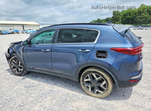 KNDPNCAC5M7868809 2021 KIA SPORTAGE Blue უკანა მარცხენა