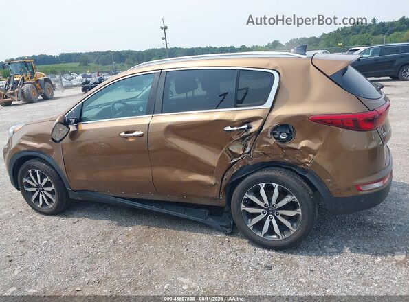 KNDPNCAC6H7189914 2017 KIA SPORTAGE Brown Սալոնի 360 աստիճան տեսք