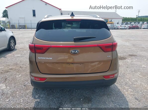 KNDPNCAC6H7189914 2017 KIA SPORTAGE Brown 