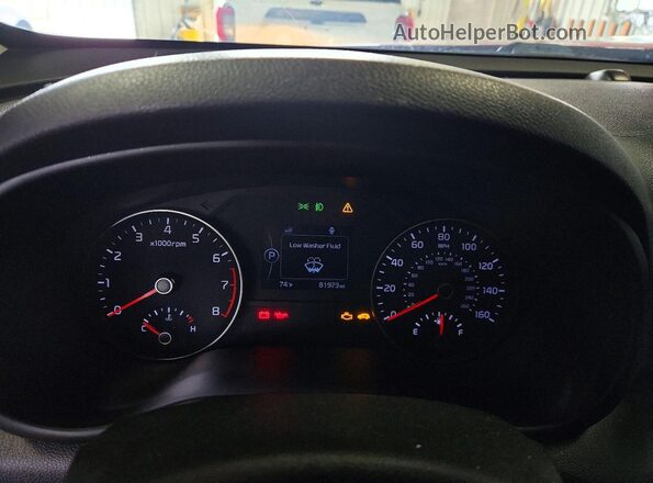 KNDPNCAC6H7257144 2017 KIA SPORTAGE Red Widok zestawu wskaźników
