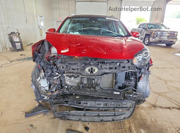 KNDPNCAC6H7257144 2017 KIA SPORTAGE Red Widok z przodu