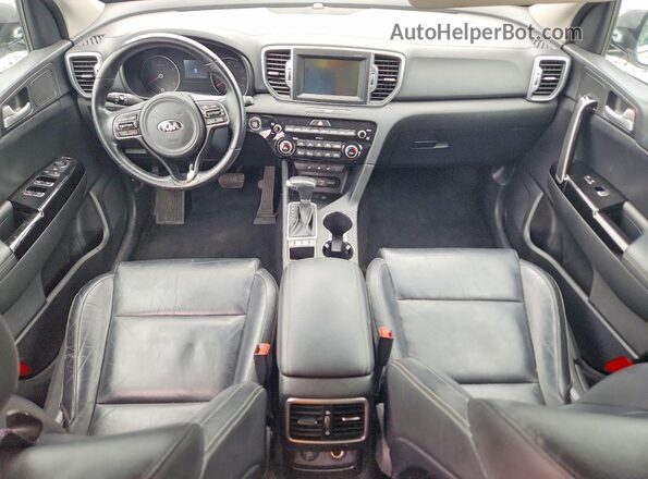 KNDPNCAC6J7400230 2018 KIA SPORTAGE Silver Առջևի վահանակի տեսք