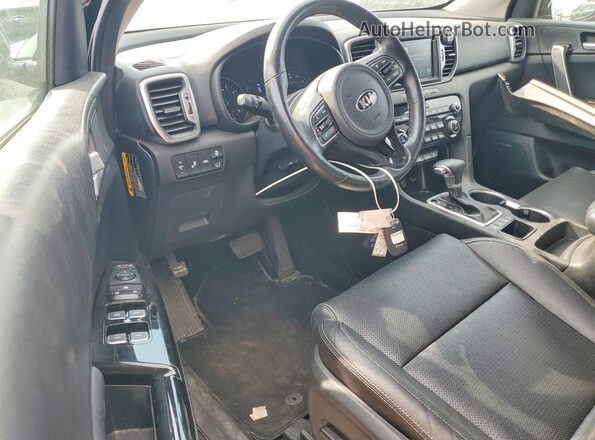 KNDPNCAC6J7488146 2018 KIA SPORTAGE Черный Вид панели приборов