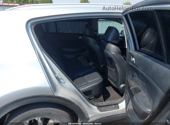 KNDPNCAC7H7151236 2017 KIA SPORTAGE Silver VIN კოდის სტიკერის ხედი