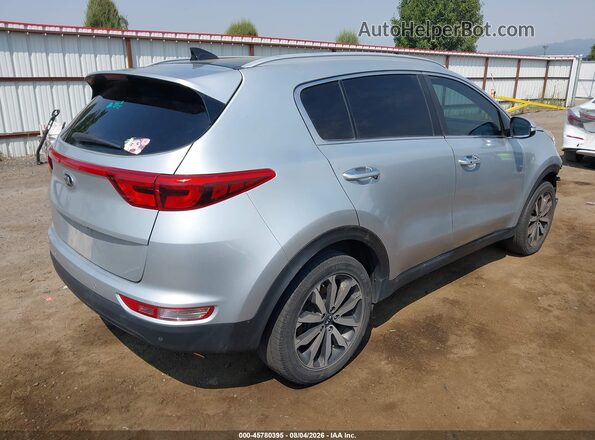 KNDPNCAC7H7151236 2017 KIA SPORTAGE Silver უკანა მარჯვენა