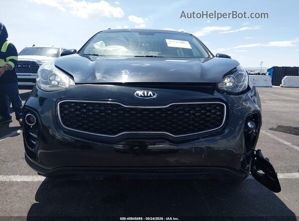 KNDPNCAC7H7228168 2017 KIA SPORTAGE Black Vista del cuadro de instrumentos