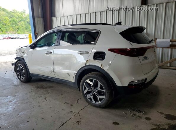 KNDPNCAC7M7846360 2021 KIA SPORTAGE White Հետևի ձախ