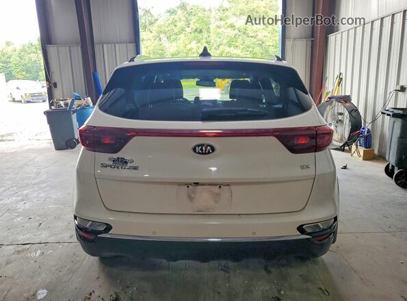 KNDPNCAC7M7846360 2021 KIA SPORTAGE White Հետևի տեսք