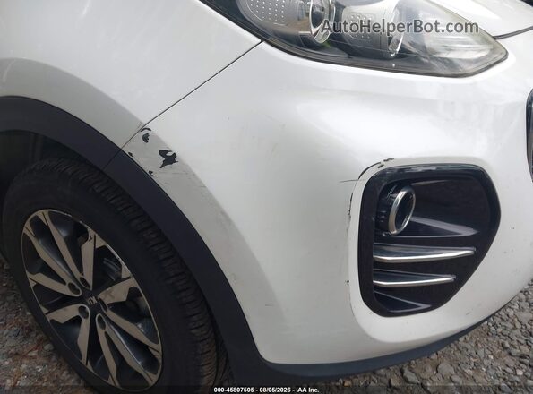 KNDPNCAC8H7055860 2017 KIA SPORTAGE White Widok z przodu