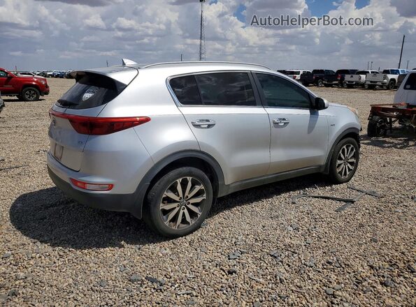 KNDPNCAC8H7133215 2017 KIA SPORTAGE Silver Задня права чверть