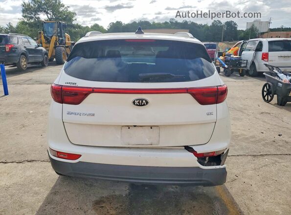 KNDPNCAC8H7187730 2017 KIA SPORTAGE White Widok z tyłu