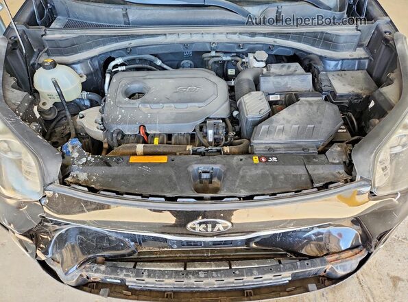 KNDPNCAC8J7426635 2018 KIA SPORTAGE Черный Вид подкапотного пространства