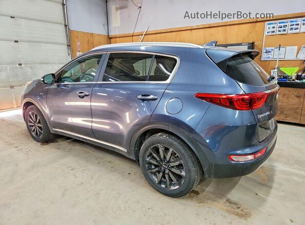 KNDPNCAC8K7567125 2019 KIA SPORTAGE Blue Trasero izquierdo