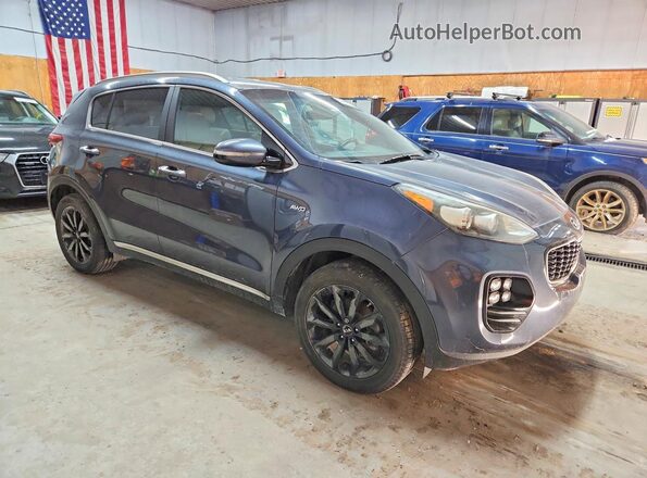 KNDPNCAC8K7567125 2019 KIA SPORTAGE Blue Delantero derecho